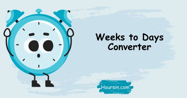Weeks to Days Converter